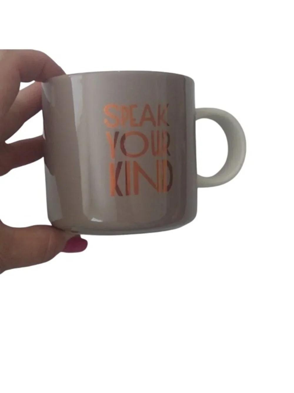 Starbucks Speak Your Kind Coffee Mug 12 oz